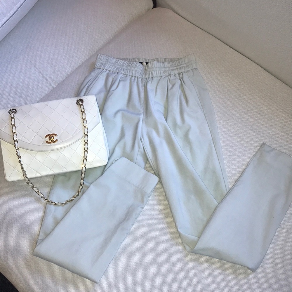 J.Crew drawstring work pants!